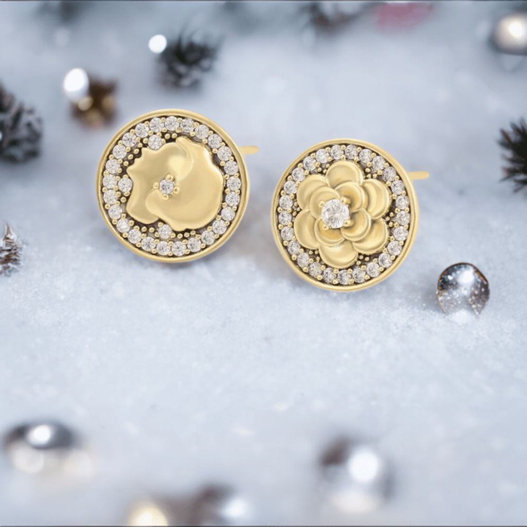 Cameo Stud Earrings - Lilly Boulogne’