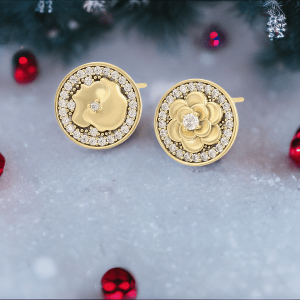 Cameo Stud Earrings - Lilly Boulogne’