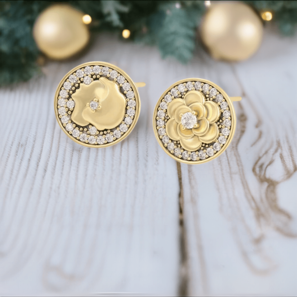 Cameo Stud Earrings - Lilly Boulogne’