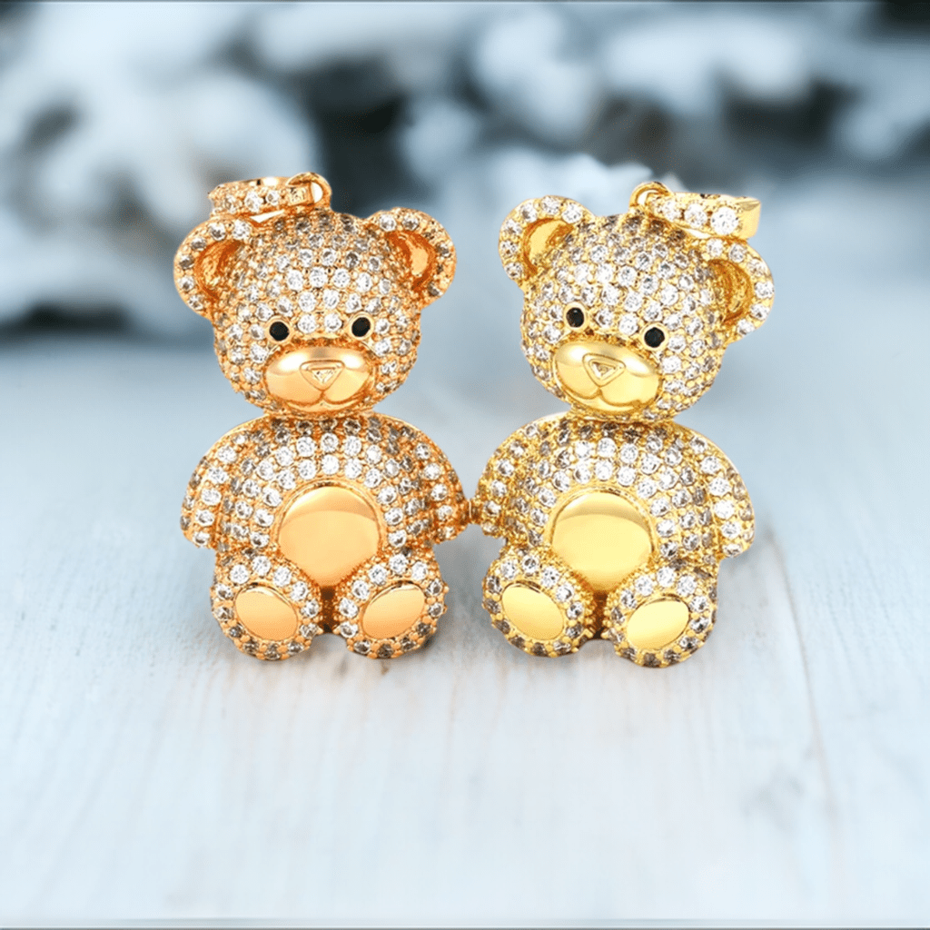 Teddy Bear Necklace - Lilly Boulogne’
