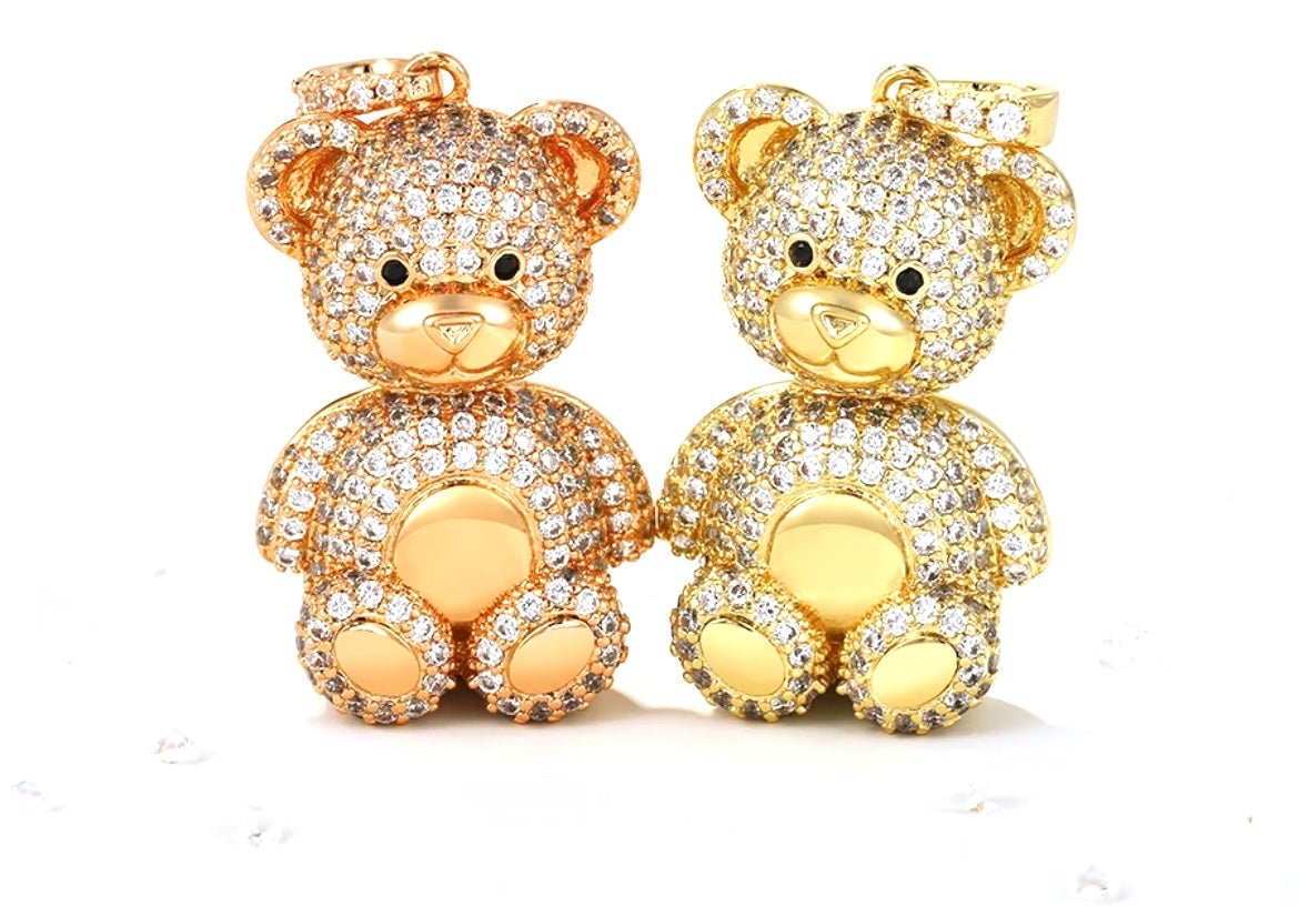 Teddy Bear Necklace - Lilly Boulogne’