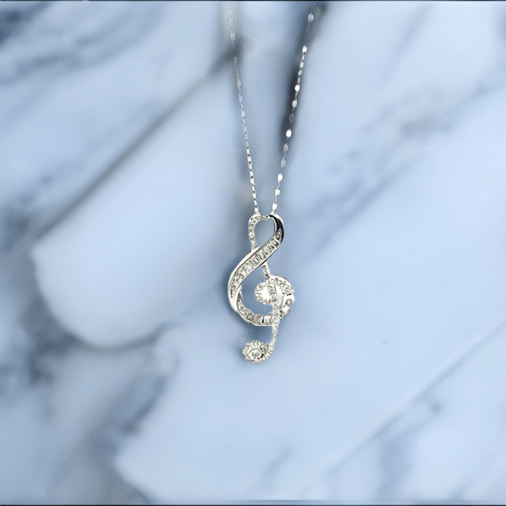 Treble Clef Necklace - Lilly Boulogne’