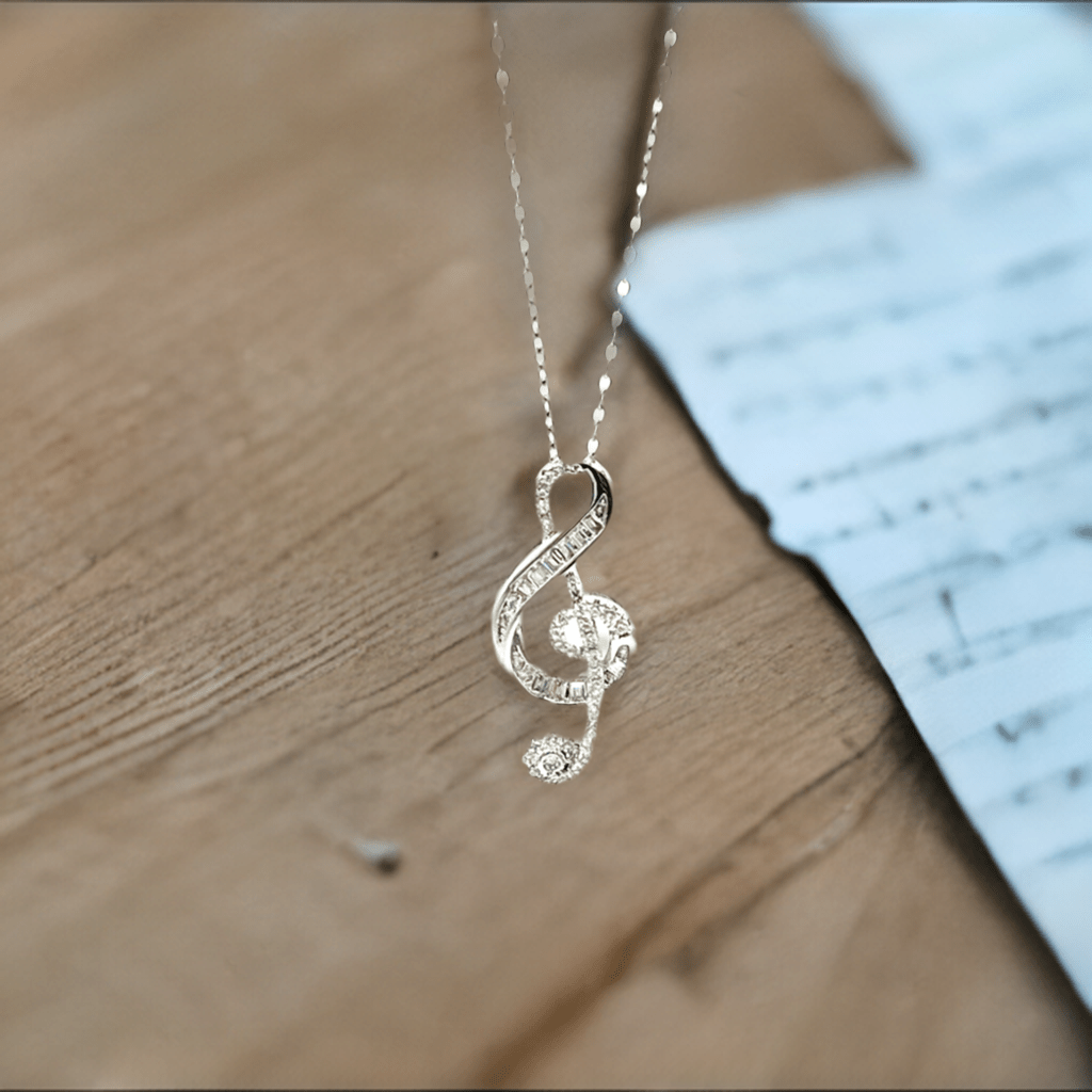 Treble Clef Necklace - Lilly Boulogne’