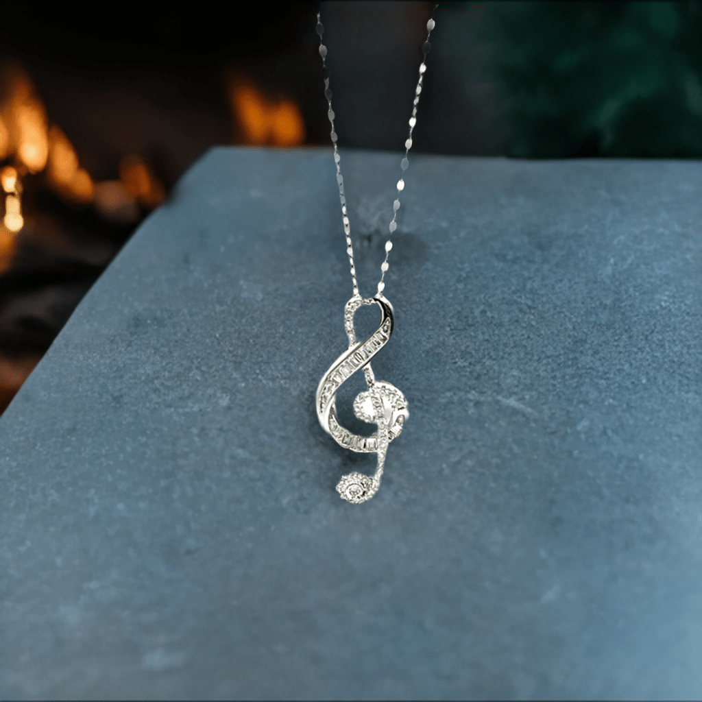 Treble Clef Necklace - Lilly Boulogne’