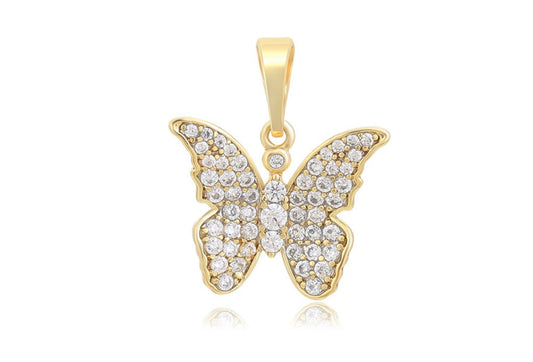 Butterfly Multi-Stone Necklace - Lilly Boulogne’