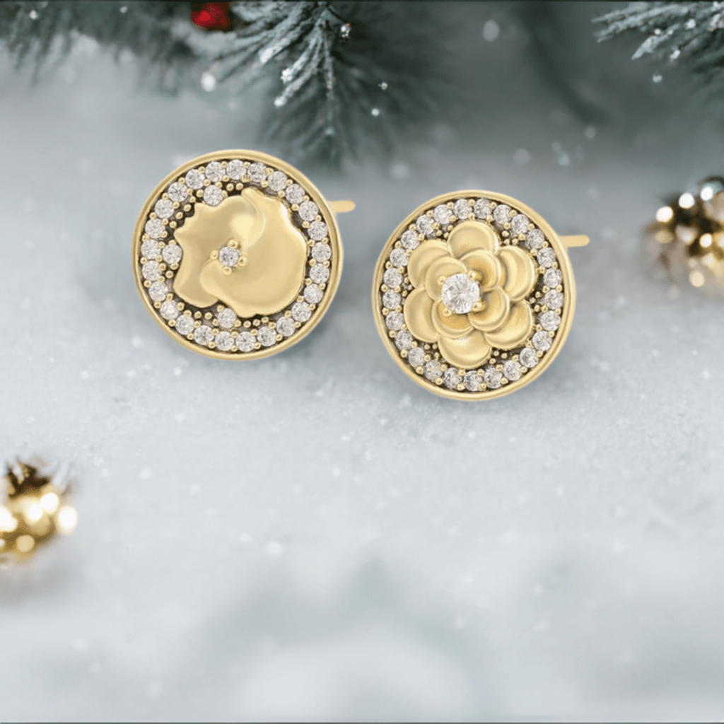 Cameo Stud Earrings - Lilly Boulogne’