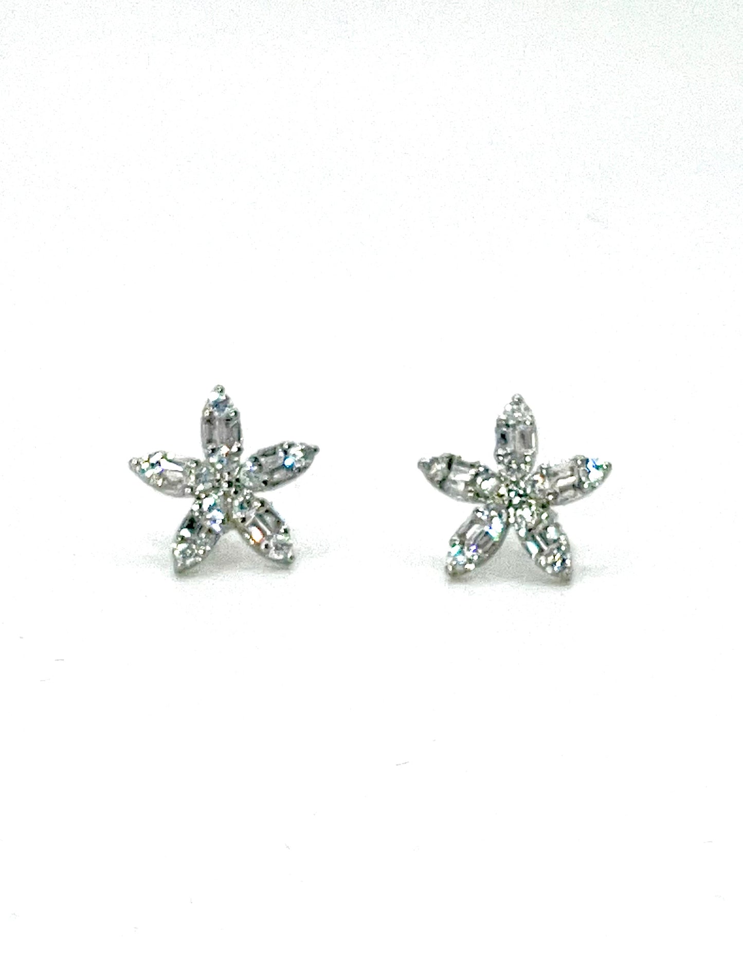 Flower Baguette Earrings - Lilly Boulogne’