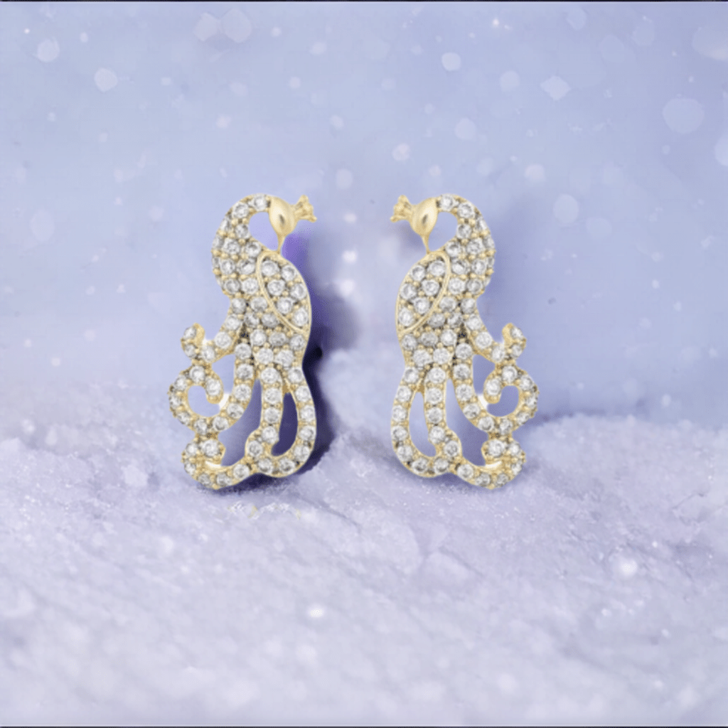 Peacock Earrings - Lilly Boulogne’