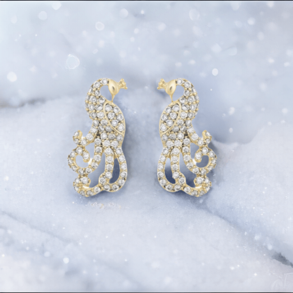Peacock Earrings - Lilly Boulogne’