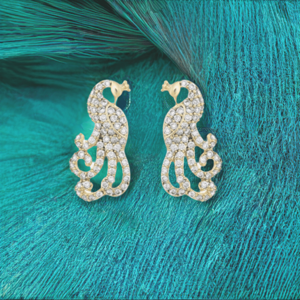Peacock Earrings - Lilly Boulogne’