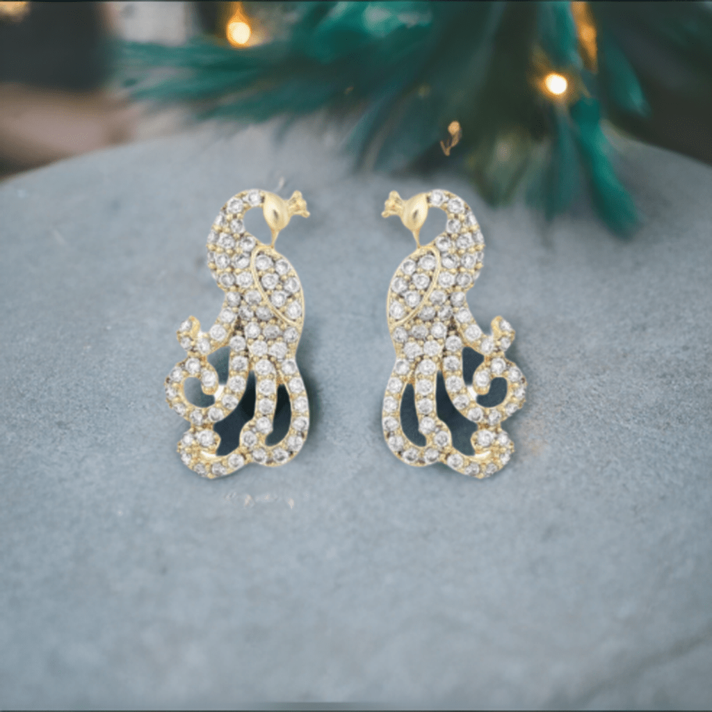 Peacock Earrings - Lilly Boulogne’