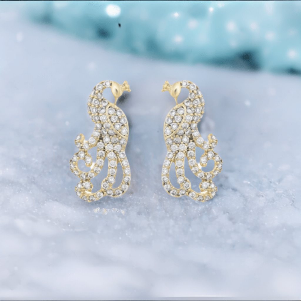 Peacock Earrings - Lilly Boulogne’