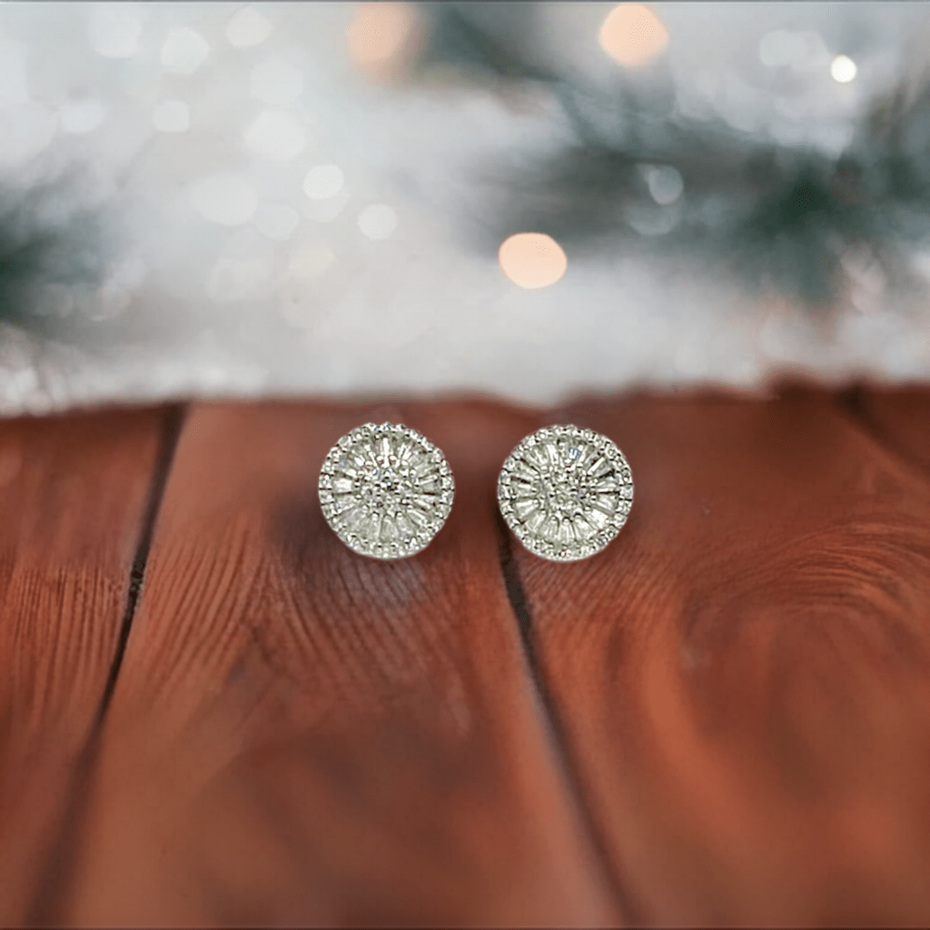 Round Baguette Earrings - Lilly Boulogne’