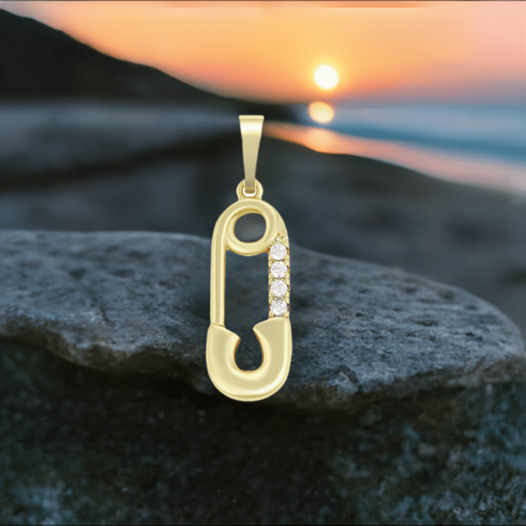 Safety Pin Necklace - Lilly Boulogne’