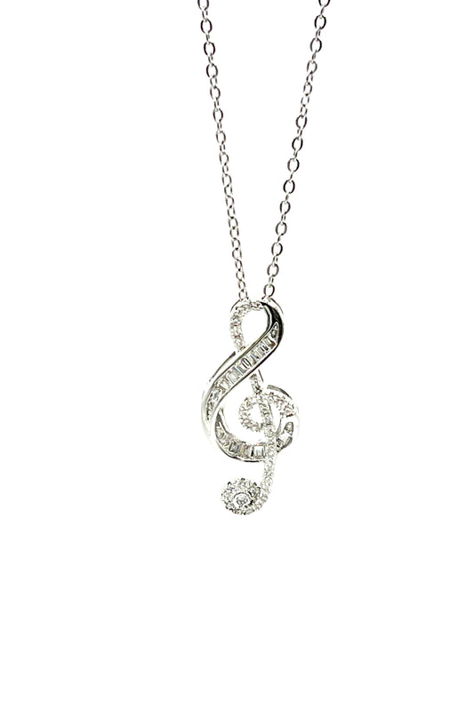 Treble Clef Necklace - Lilly Boulogne’